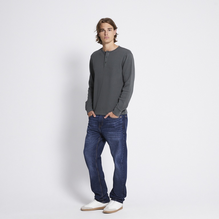 Long Sleeve Grandad "Opa" Dark Green